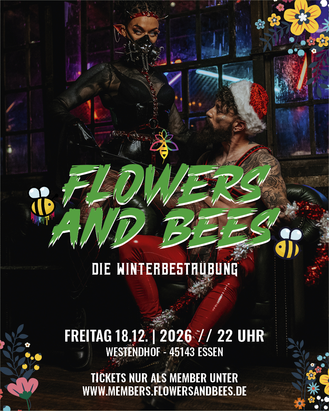 11_Flowers and Bees Veranstaltungsgrafiken_Dezember_